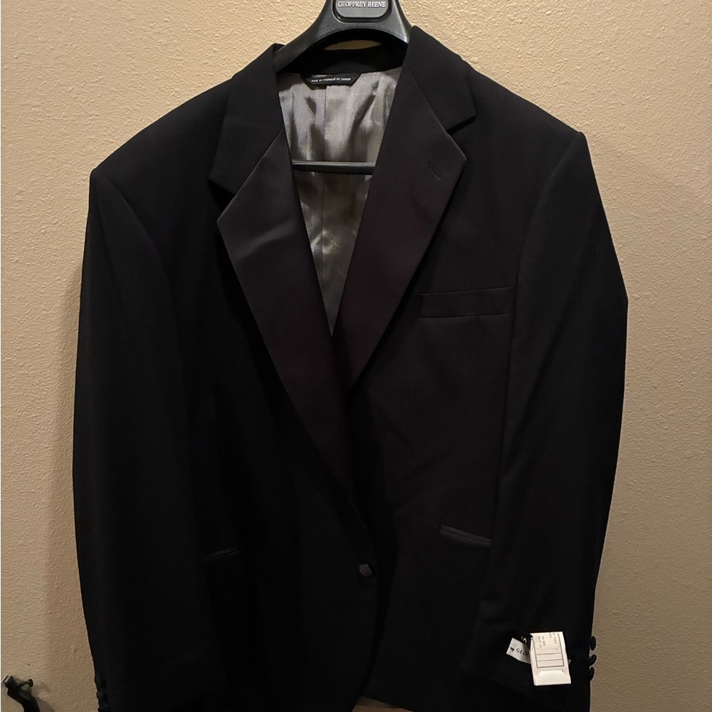 Geoffrey Beene Black Tuxedo Jacket